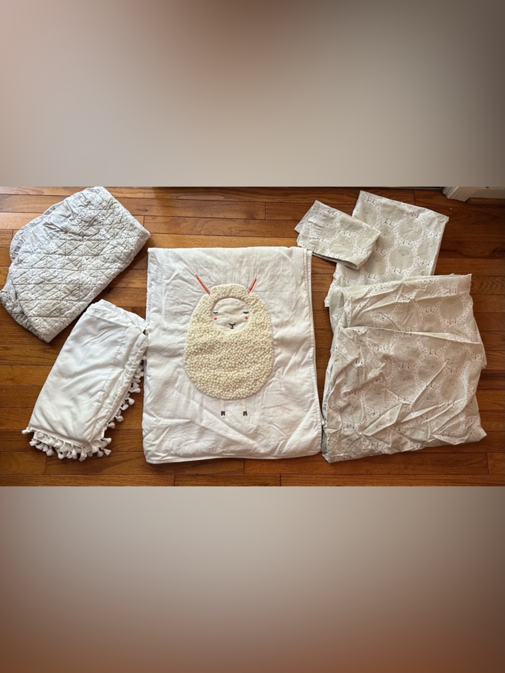 Crate & Kids Sheep Bedding for Crib/Toddler bed